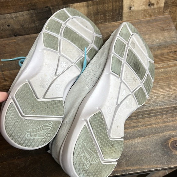 DANSKO Elise Slip Resistant Gray Suede Shoes Sneakers Women's Size‎ 39 - Picture 5 of 7
